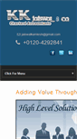 Mobile Screenshot of kkjaiswalnco.com